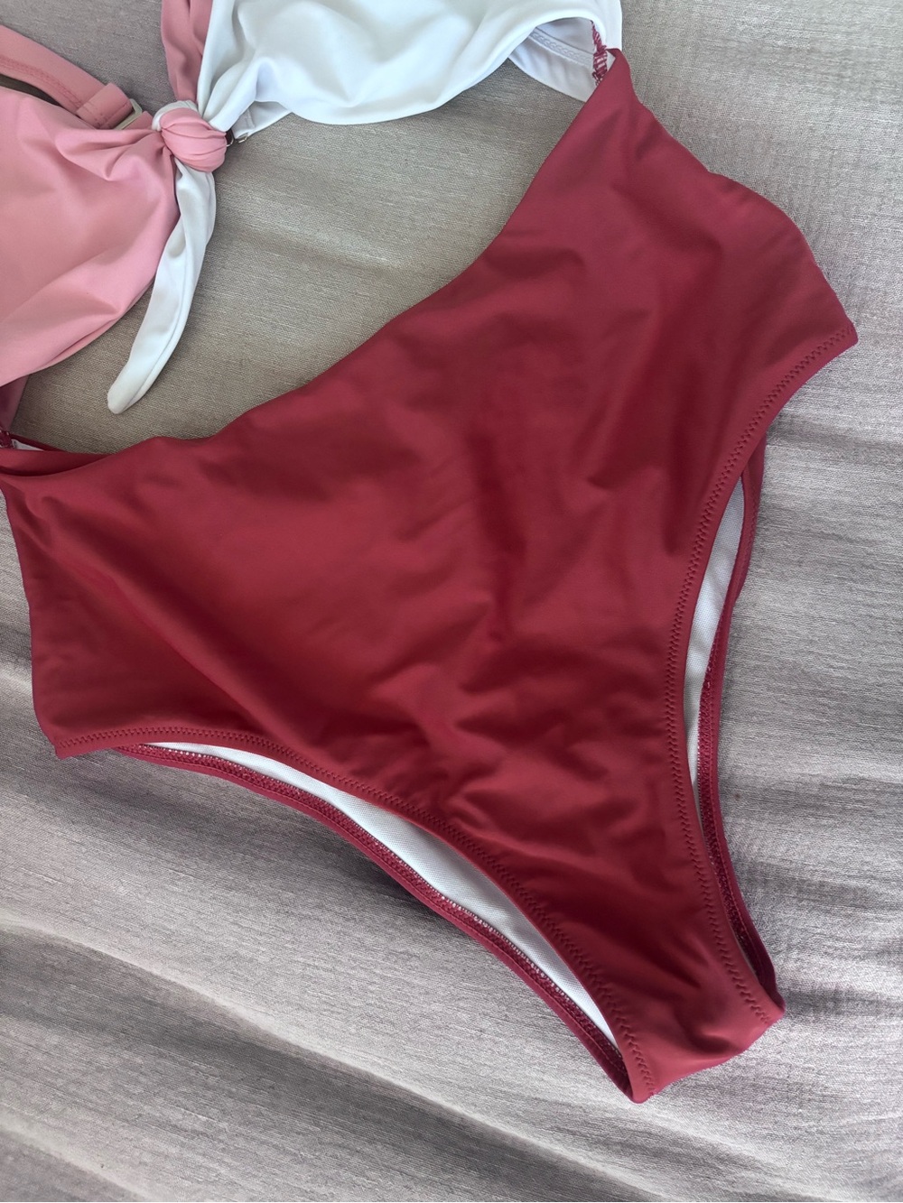 Colorblock One-Piece Swimsuit - Picture 3 of 7